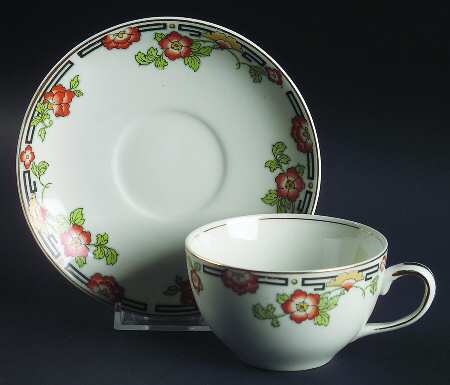 The Senate Flat Cup & Saucer Set