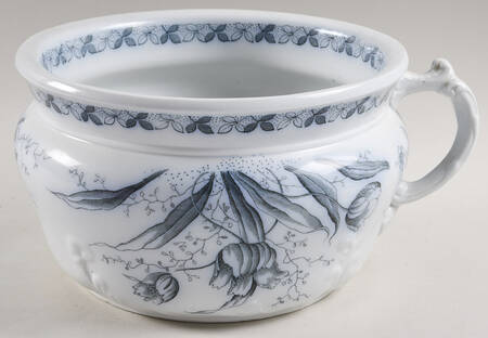 Westmeath Blue Chamber Pot No Lid