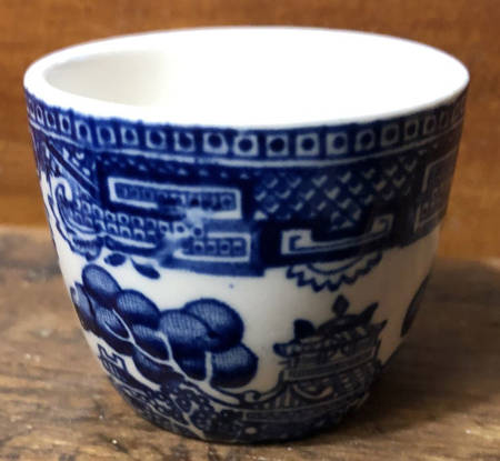 Willow Blue Single Egg Cup