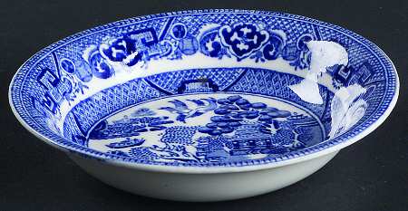 Willow Blue Fruit/Dessert (Sauce) Bowl