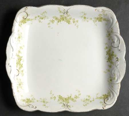 Windermere Square Handled Cake Plate