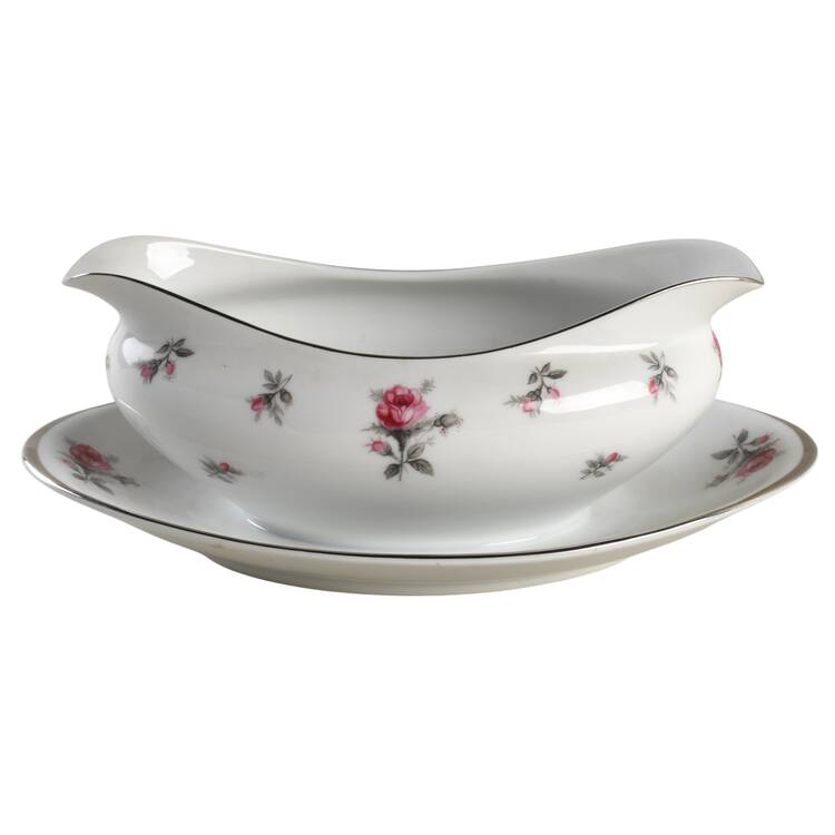 706 Gravy Boat with Attached Underplate