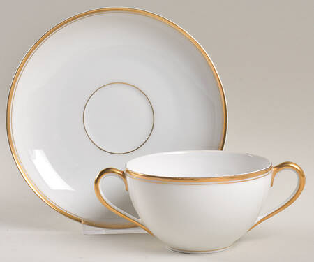 Adelaide Flat Bouillon Cup & Saucer