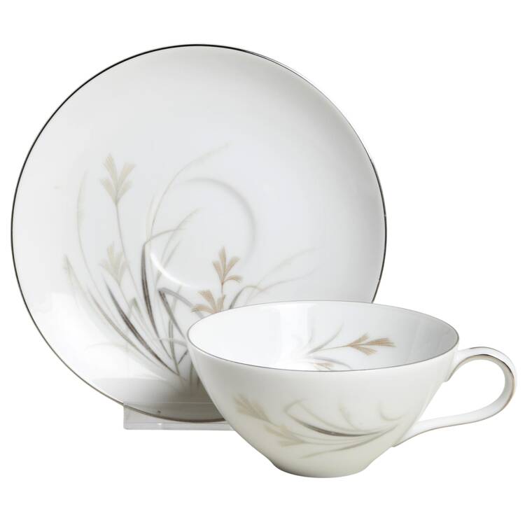 Alberta Flat Cup & Saucer Set