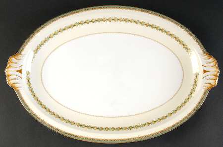 Alden 17" Oval Serving Platter
