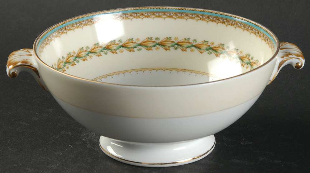 Alden Footed Cream Soup Bowl