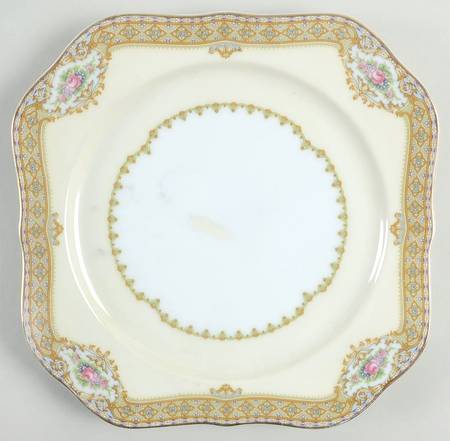 Annette Square Salad Plate by Meito