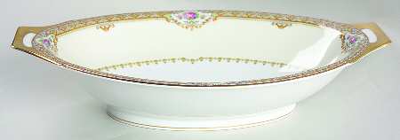 Annette 11" Oval Vegetable Bowl
