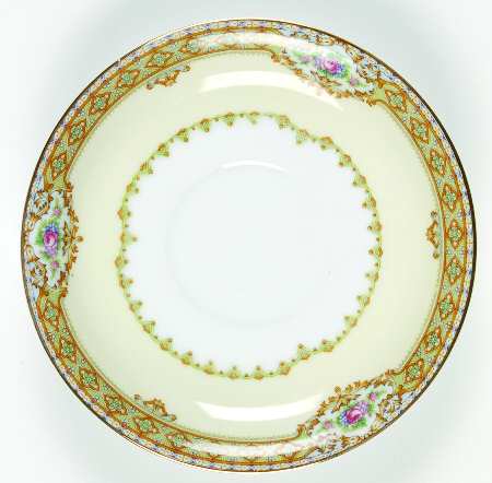 Annette Saucer for Footed Cup by Meito