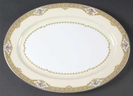 Annette 14" Oval Serving Platter