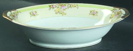 Athlone 11" Oval Vegetable Bowl by Meito