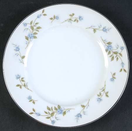Augusta (Newer, Platinum Trim) Bread & Butter Plate