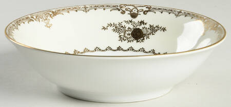 Augusta (Older, Gold Trim) Coupe Cereal Bowl