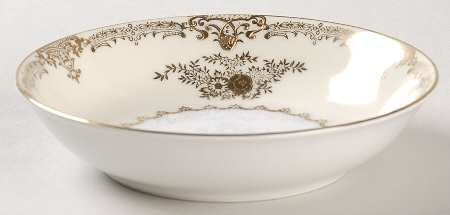 Augusta (Older, Gold Trim) Fruit/Dessert (Sauce) Bowl