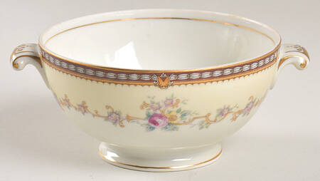 Augusta (Floral, Asama Shape) Sugar Bowl No Lid