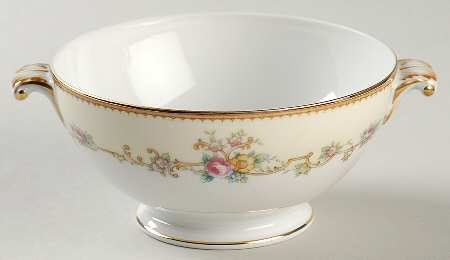 Augusta (Floral, Asama Shape) Sugar Bowl No Lid