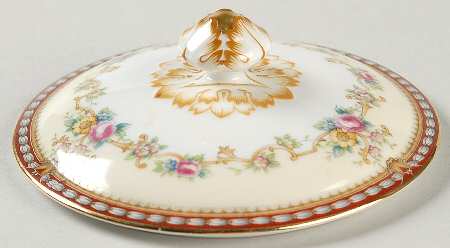 Augusta (Floral, Asama Shape) Lid for Sugar Bowl