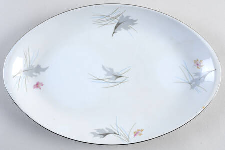 Autumn Leaves 14" Oval Serving Platter