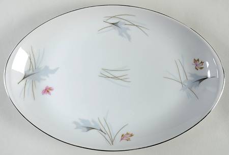 Autumn Leaves 12" Oval Serving Platter