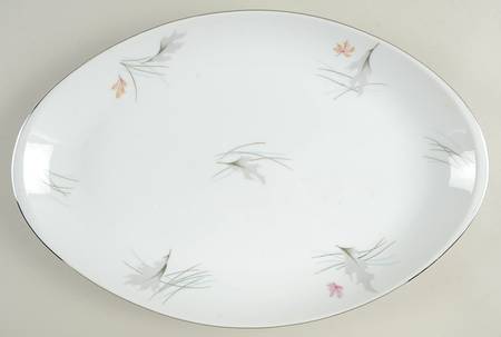 Autumn Leaves 16" Oval Serving Platter