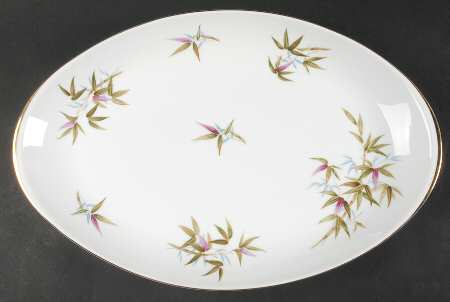 Bali 16" Oval Serving Platter