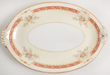 Barclay  13" Oval Serving Platter