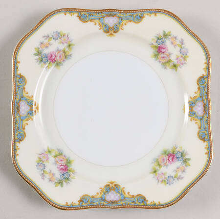 Beauty Square Salad Plate