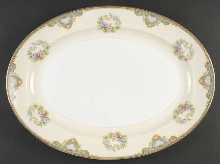 Beauty 16" Oval Serving Platter