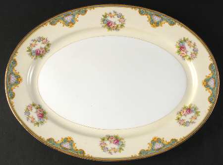 Beauty 14" Oval Serving Platter