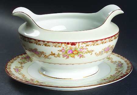 Belmar Gravy Boat with Attached Underplate