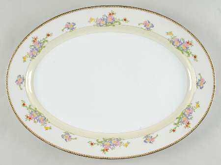Berkshire 16" Oval Serving Platter by Meito