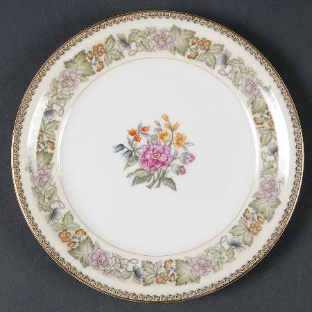Bouquet Bread & Butter Plate