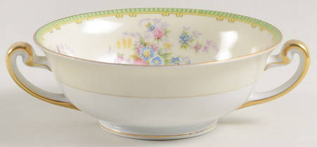 Briarcliffe Footed Cream Soup Bowl