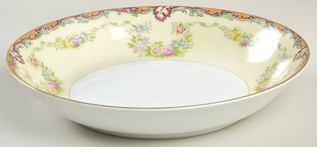 Burgundy (Smooth Verge) Coupe Soup Bowl