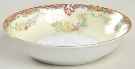 Burgundy (Smooth Verge) Fruit/Dessert (Sauce) Bowl