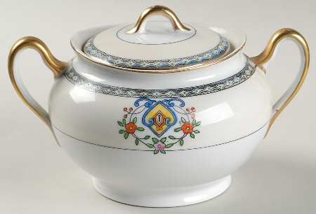 Campania Sugar Bowl & Lid