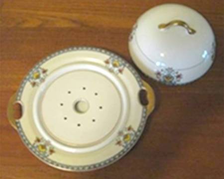 Campania Round Covered Butter