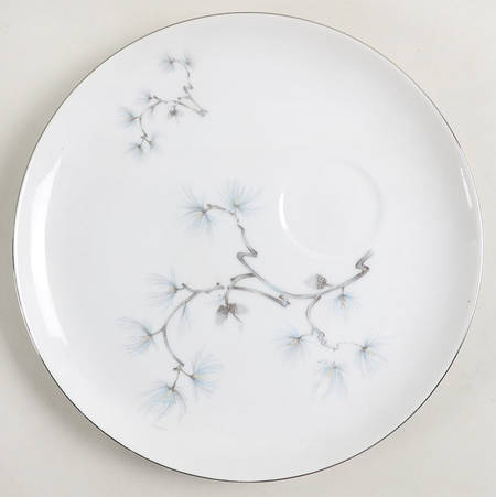 Caroline Pine Snack Plate by Meito