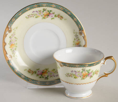 Carolina Footed Demitasse Cup & Saucer Set