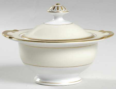 Carlton Sugar Bowl & Lid by Meito
