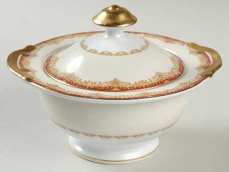 Celestine Sugar Bowl & Lid