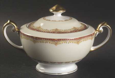 Celestine Sugar Bowl & Lid