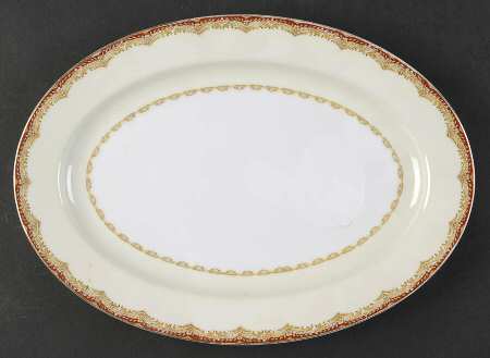 Celestine 11" Oval Serving Platter