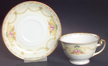 Celeste Footed Cup & Saucer Set