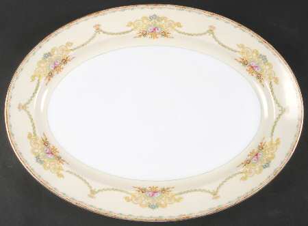 Celeste 16" Oval Serving Platter
