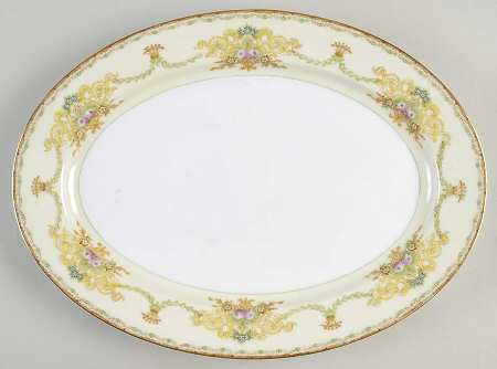 Celeste 14" Oval Serving Platter