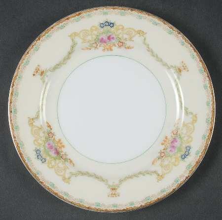Celeste Bread & Butter Plate by Meito