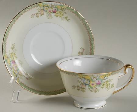 Chace Footed Cup & Saucer Set