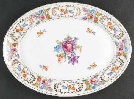 Chandresden 14" Oval Serving Platter