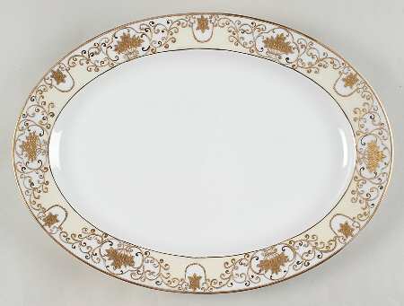 Crescent 16" Oval Serving Platter